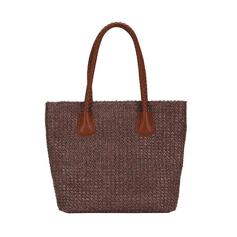 Stylish Women's Straw Tote Bag for Beach and Travel by EPR