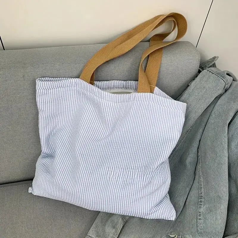 Hand Embroidered Canvas Shoulder Bag for Everyday Use by TED