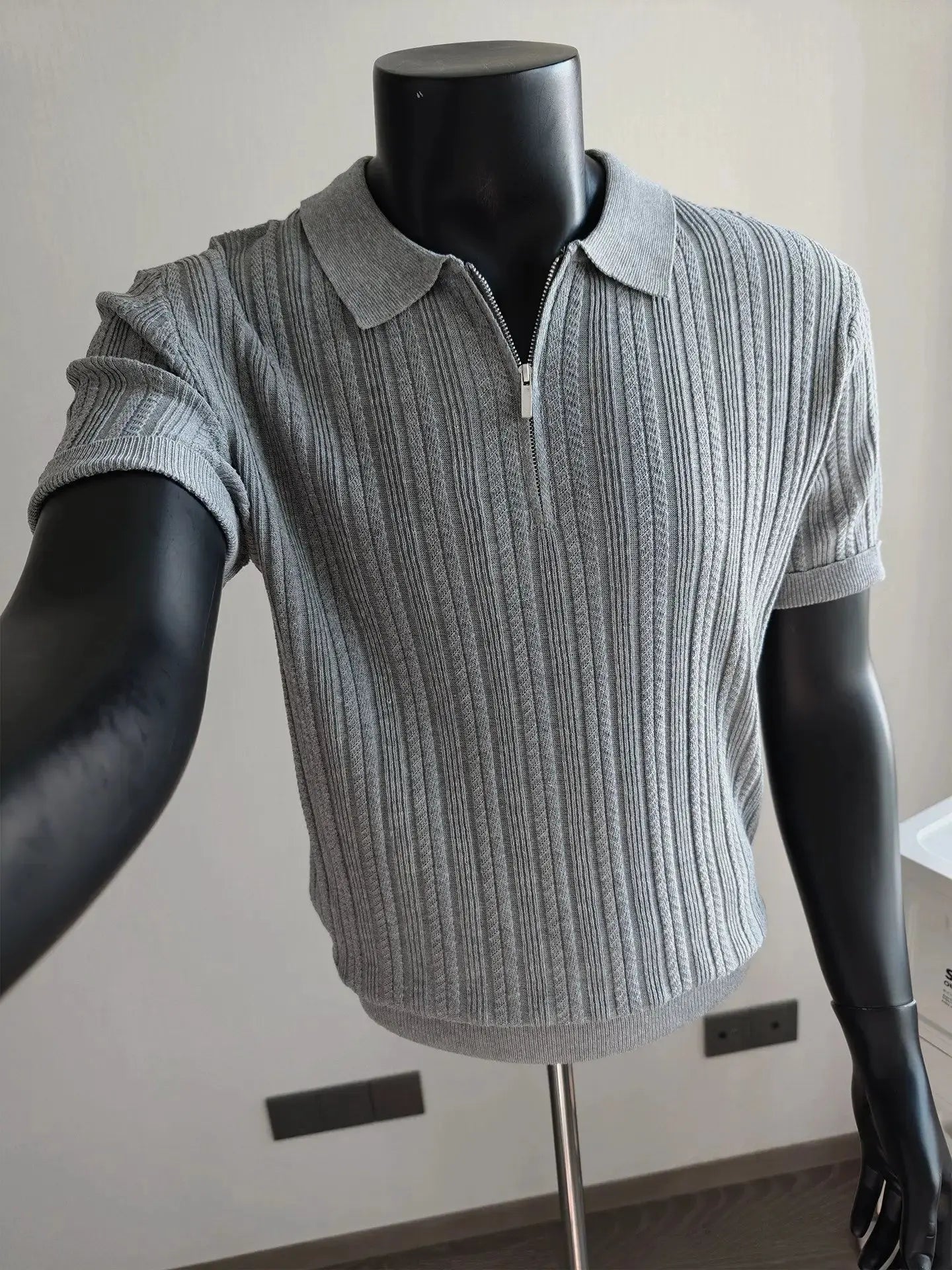 Men's Breathable Polo Shirt for Casual and Golf Wear by TED