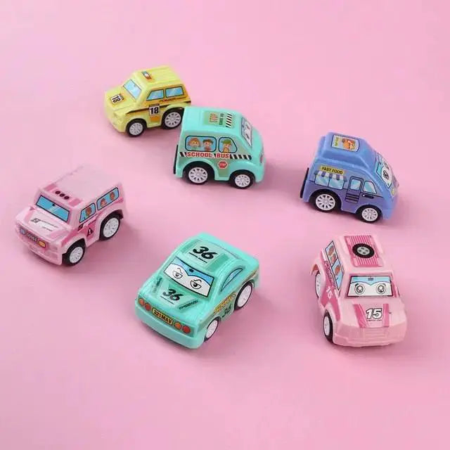 Mini Construction Vehicle Set for Kids - 6 Piece Toy Set by eprolo