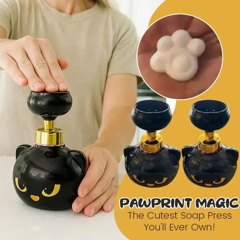 Cute Cat Paw Soap Dispenser for Cat Lovers' Decor by EPR