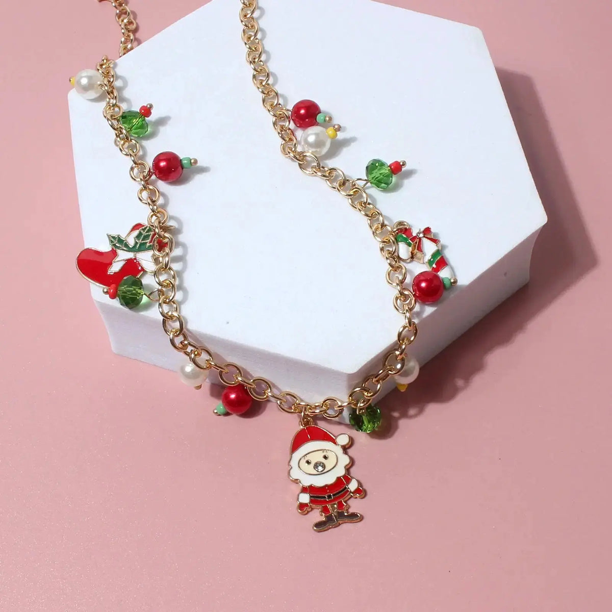 Festive Pearl Necklace for Holiday Parties and Gifts by eprolo