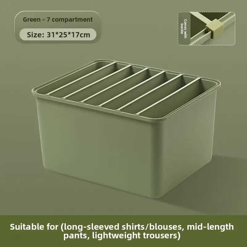 12L Stackable Clothing Storage Box | 12.2" Modular Closet Organizer by TED
