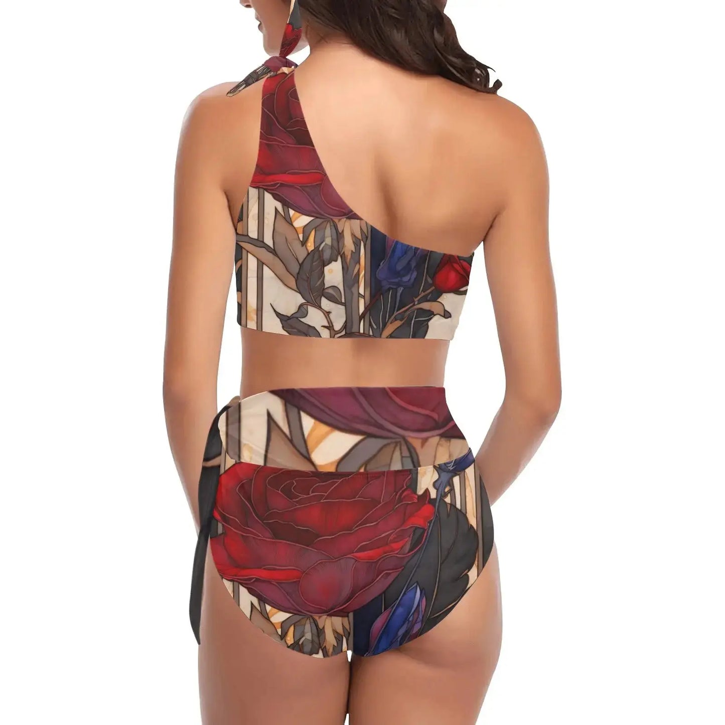 Stylish High Waisted Swimsuit Set for Beach and Summer Fun by Cherished Harbor Gifts