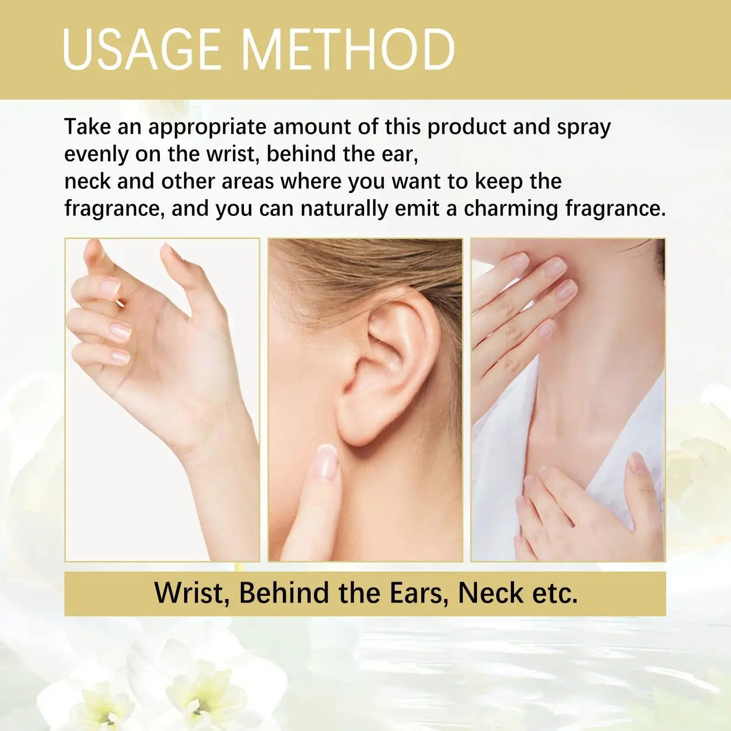Long Lasting Floral Perfume for Women - Citrus Jasmine Scent by eprolo