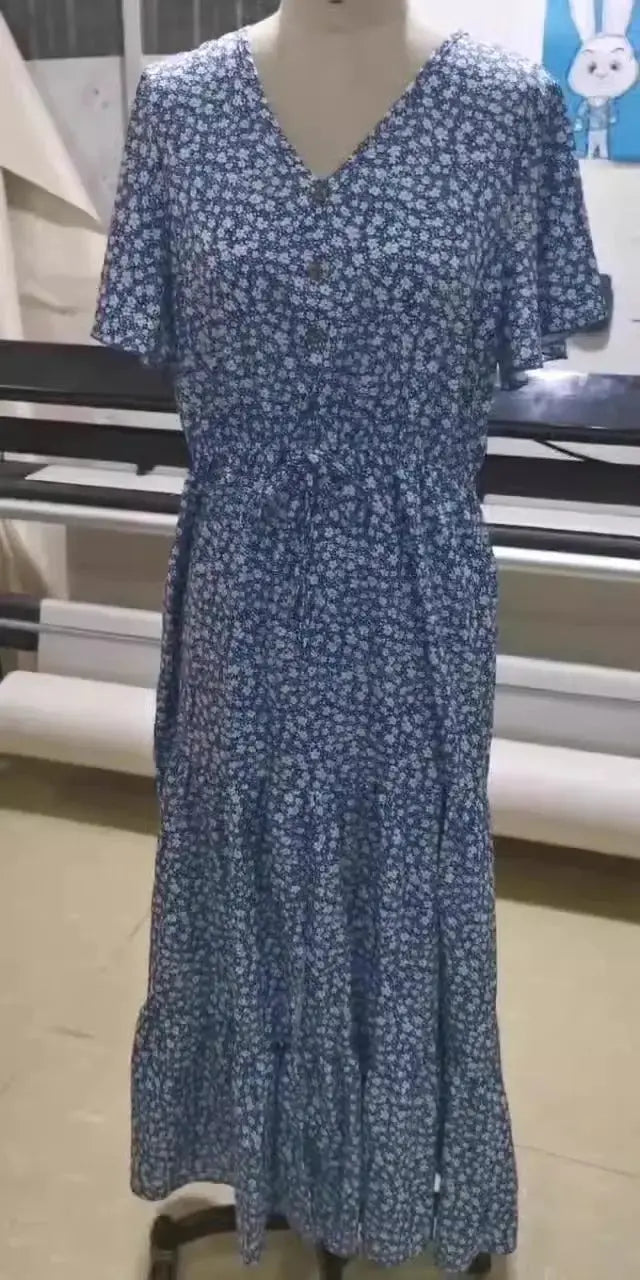 Stylish Boho Vacation Dress for Summer Getaways by eprolo