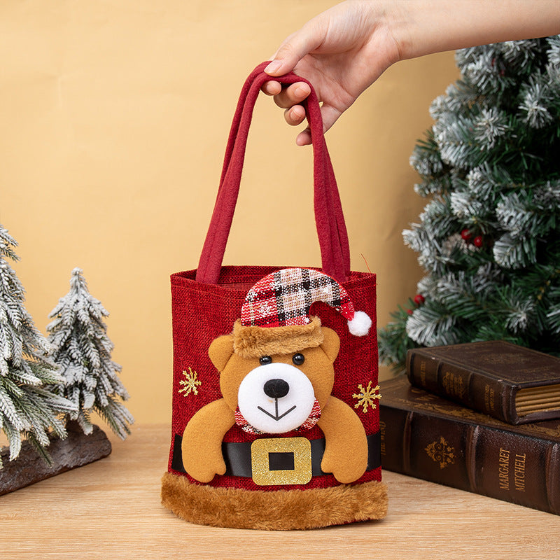 Reusable Christmas Gift Bag for Holiday Cheer and Gifts - Cherished Harbor Gifts