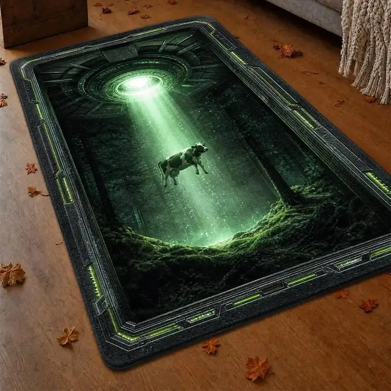 Spooky Halloween Area Rug for Living Room & Bedroom Decor by TED
