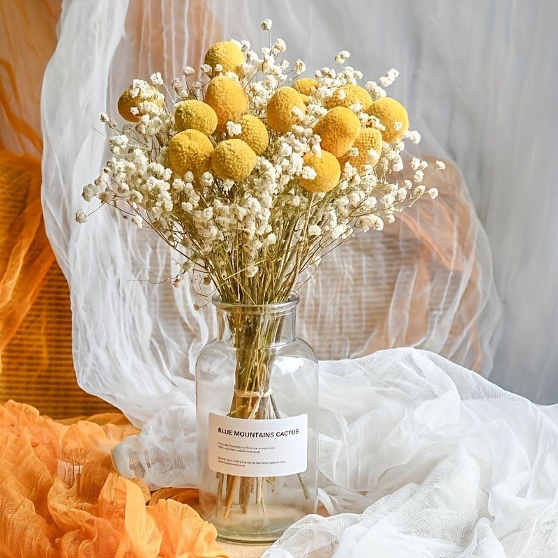 Natural Dried Flower Bouquet for Home and Wedding Decor - Cherished Harbor Gifts