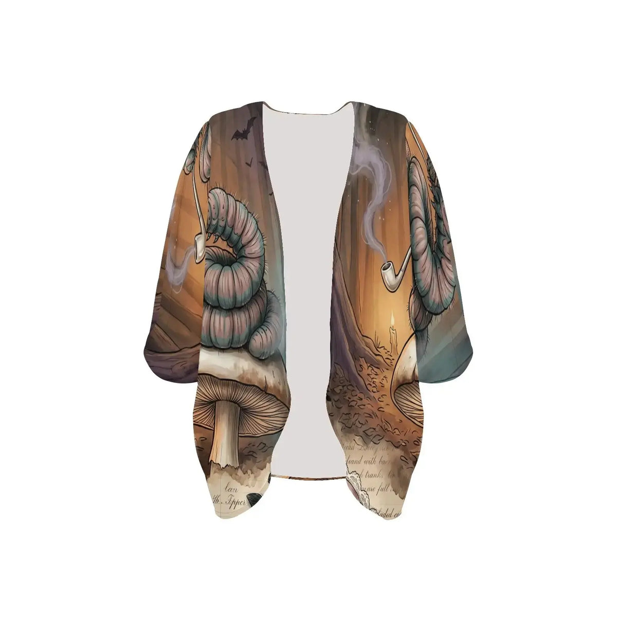 Alice in Wonderland Kimono for Beach Cover Up and Style by CHG-IJ