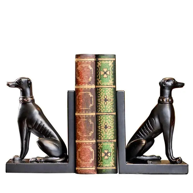 Charming Decorative Dog Ornament – Handcrafted Resin Home Accent for Dog Lovers by TED