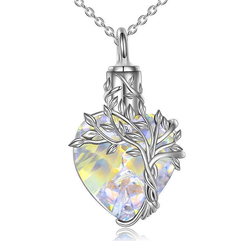 Heart Tree of Life Memorial Necklace - Cherished Harbor Gifts