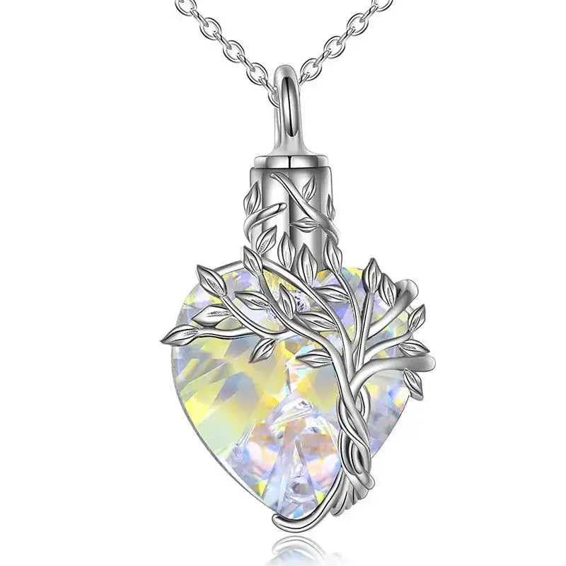 Heart Tree of Life Memorial Necklace - A Timeless Keepsake of Love and Remembrance by TED