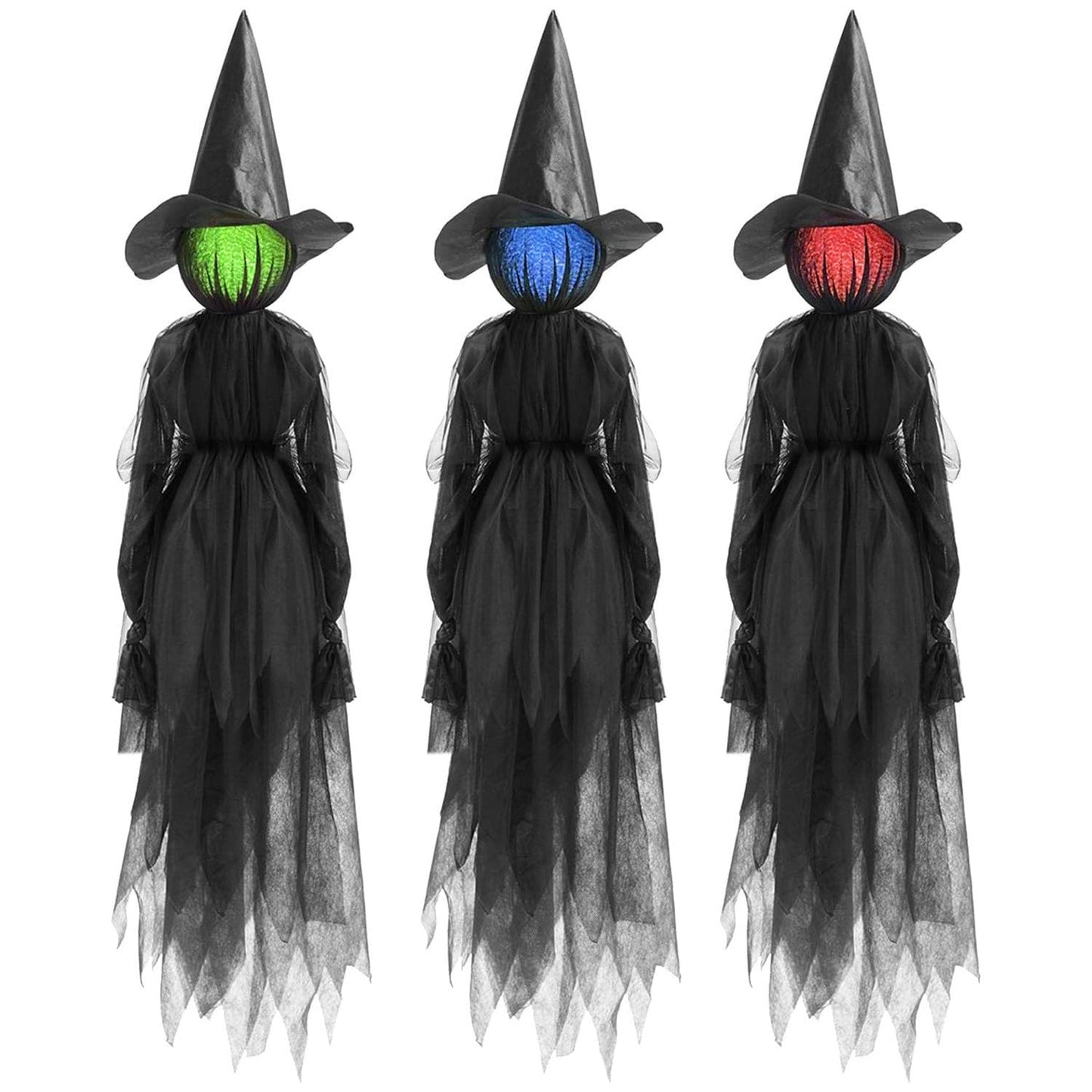 Light Up Talking Three Witches Halloween Decoration - Cherished Harbor Gifts