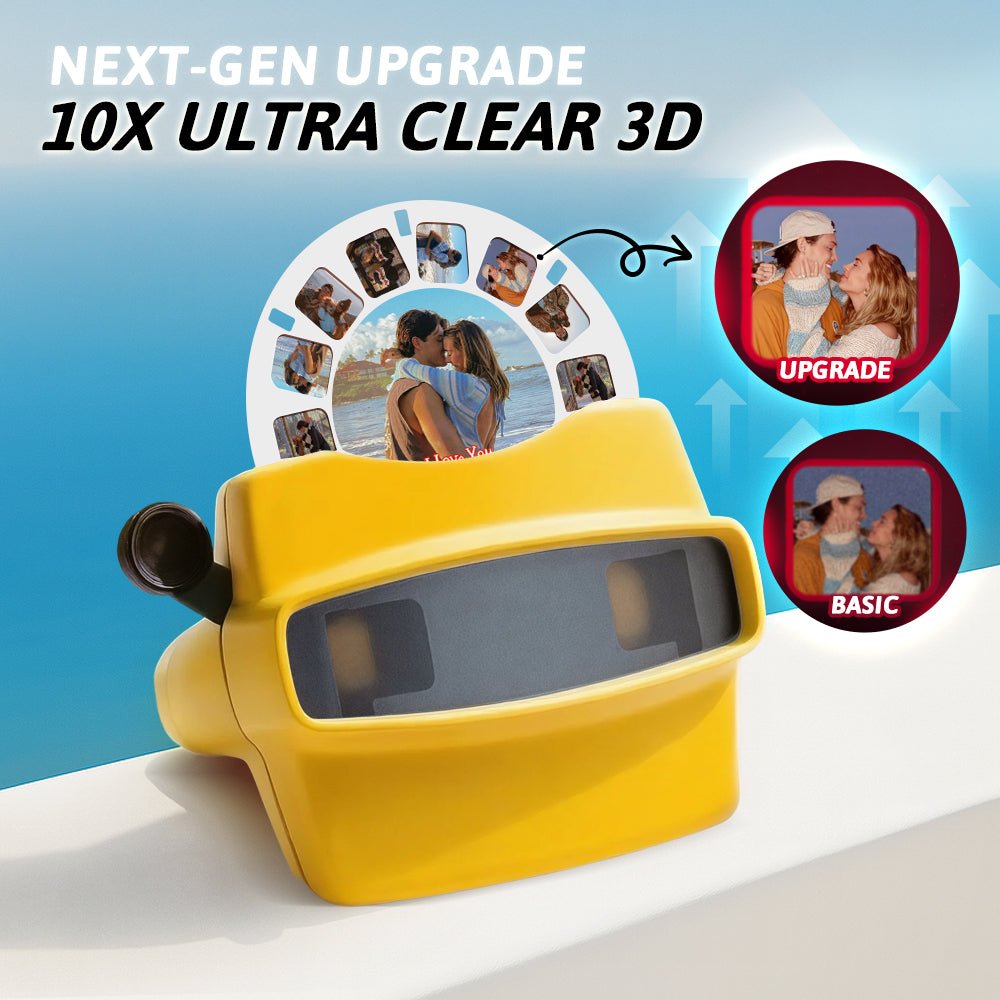 Personalized 3D Viewfinder & Photo Reel Memory Viewer - Cherished Harbor Gifts