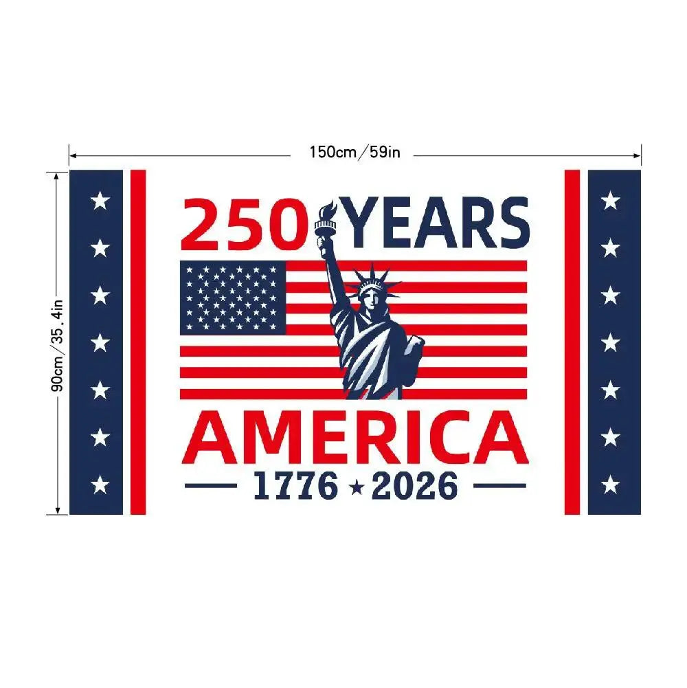 Custom Memorial Outdoor Flag – Double Sided UV Resistant 3x5FT Decorative Flag by TED