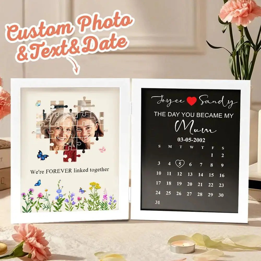 Cherish Every Memory with Our Personalized Mother's Day Puzzle Gift by Inkedjoy