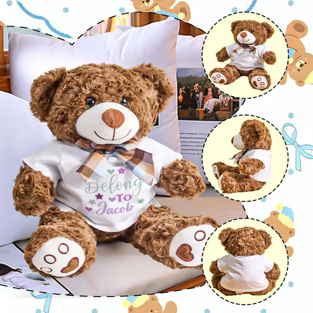 Cherish Your Memories with Our Personalized Teddy Bear Gift – The Perfect Cuddly Companion by Inkedjoy