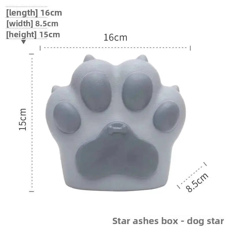 Heartfelt Pet Memorial Urn with Photo Frame – Elegant Resin Keepsake for Dogs and Cats by TED