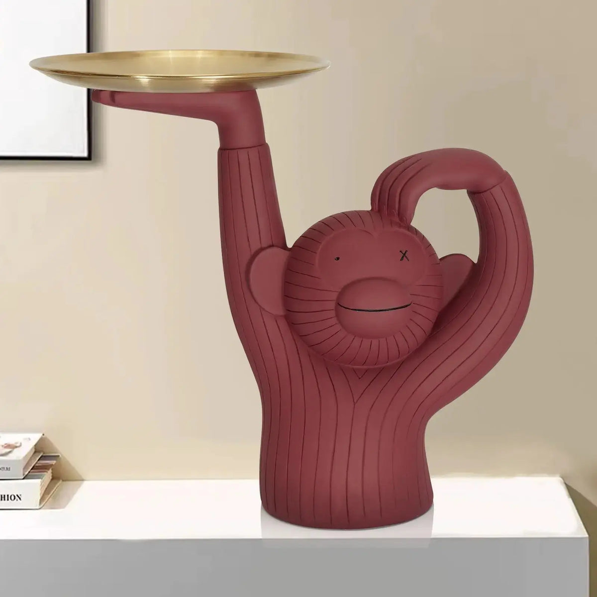 Unique Monkey Decorative Tray for Home Décor and Gifts by eprolo