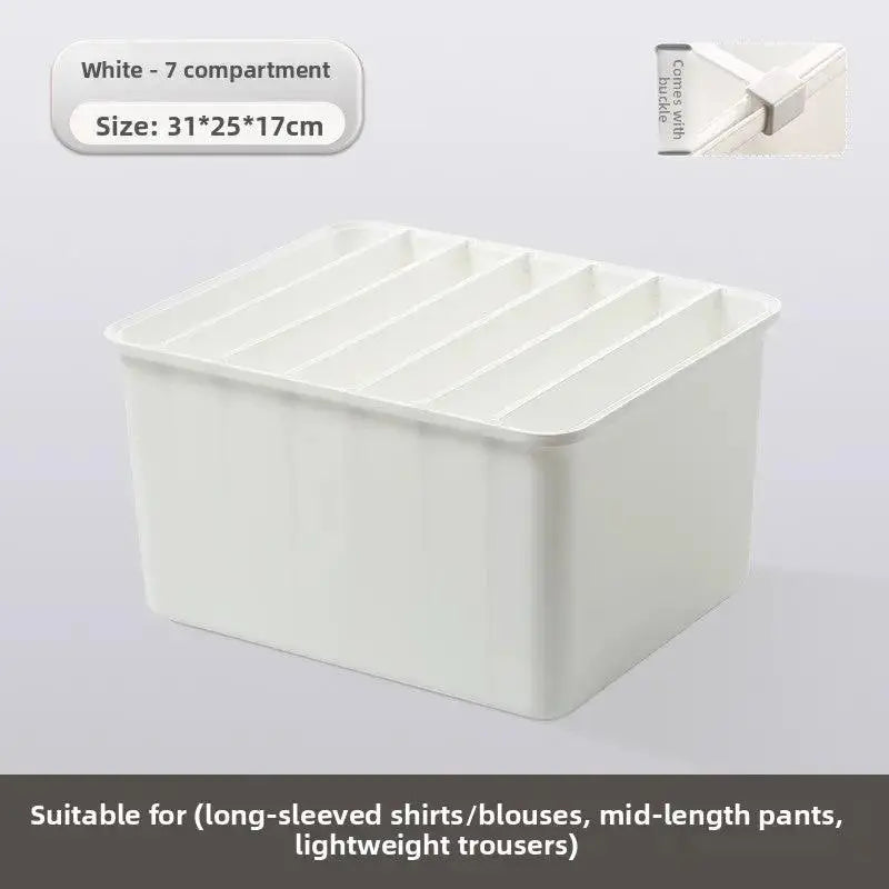 12L Stackable Clothing Storage Box | 12.2" Modular Closet Organizer by TED