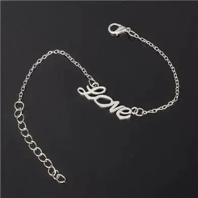 Simple Style Silver Plated Charm Bracelet Jewelry Gift Wedding Banquet by eprolo