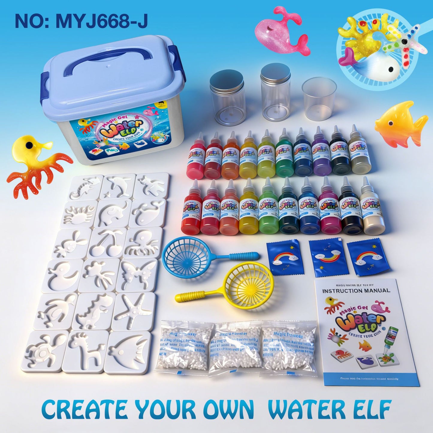 DIY Hydrogel Toy Set for Creative Kids' Birthday Gifts - Cherished Harbor Gifts