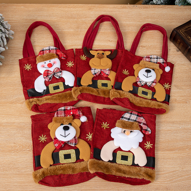 Reusable Christmas Gift Bag for Holiday Cheer and Gifts - Cherished Harbor Gifts