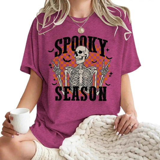 Women’s Stylish Halloween Graphic T-Shirt for Women - Spooky Tee by EPR