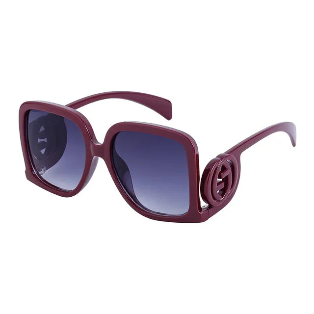Stylish Oversized Square Sunglasses for Trendy Women - Cherished Harbor Gifts