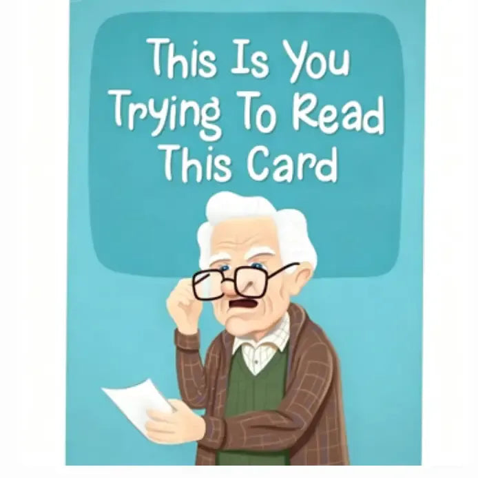 Funny Fathers Day Cards - Humorous Greeting Card Set by TED