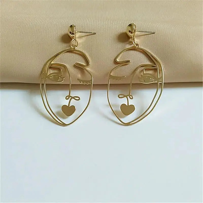 Earring accessories retro hollow niche accessories by eprolo