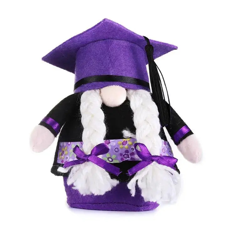 New graduation season faceless old man decoration gift American wearing glasses bachelor stuffed doll dwarf by eprolo