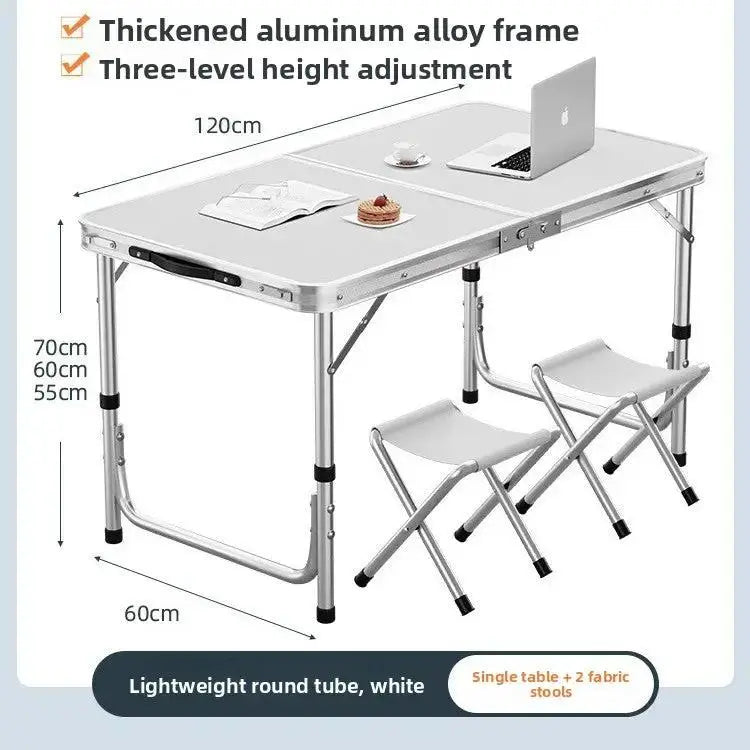 Small folding dining table and chairs by TED