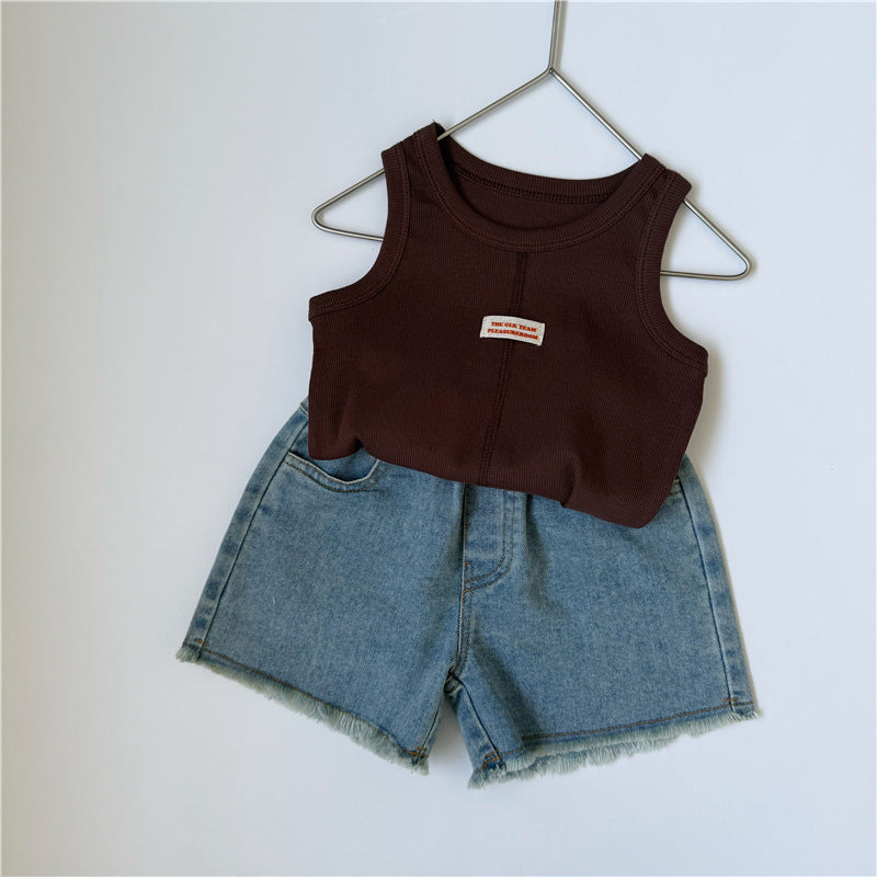 Minimalist Cotton Tank Top for Stylish Summer Wear - Cherished Harbor Gifts