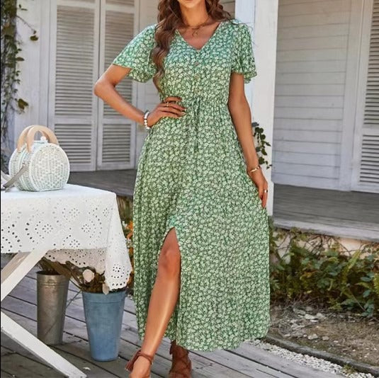 Stylish Boho Vacation Dress for Summer Getaways - Cherished Harbor Gifts