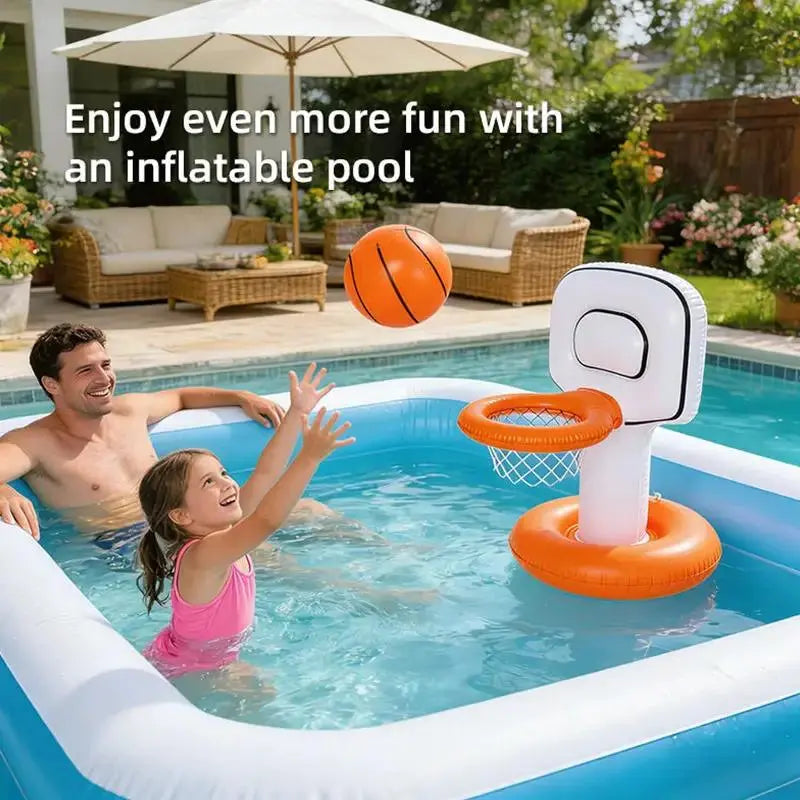 Inflatable Pool Basketball Hoop for Kids | Summer Water Game by EPR