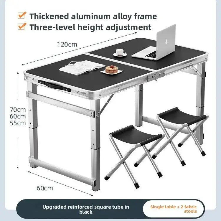 Small folding dining table and chairs by TED