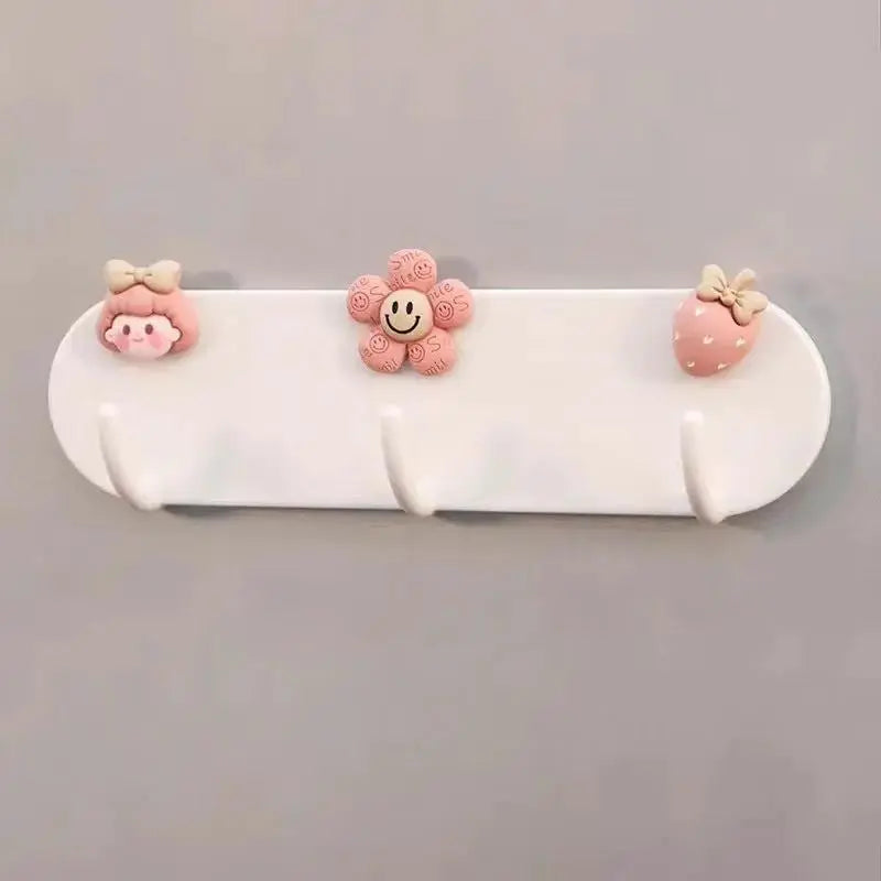Cute Magnetic Hooks for Refrigerator | Cartoon No-Drill Kitchen & Home Organizer by TED