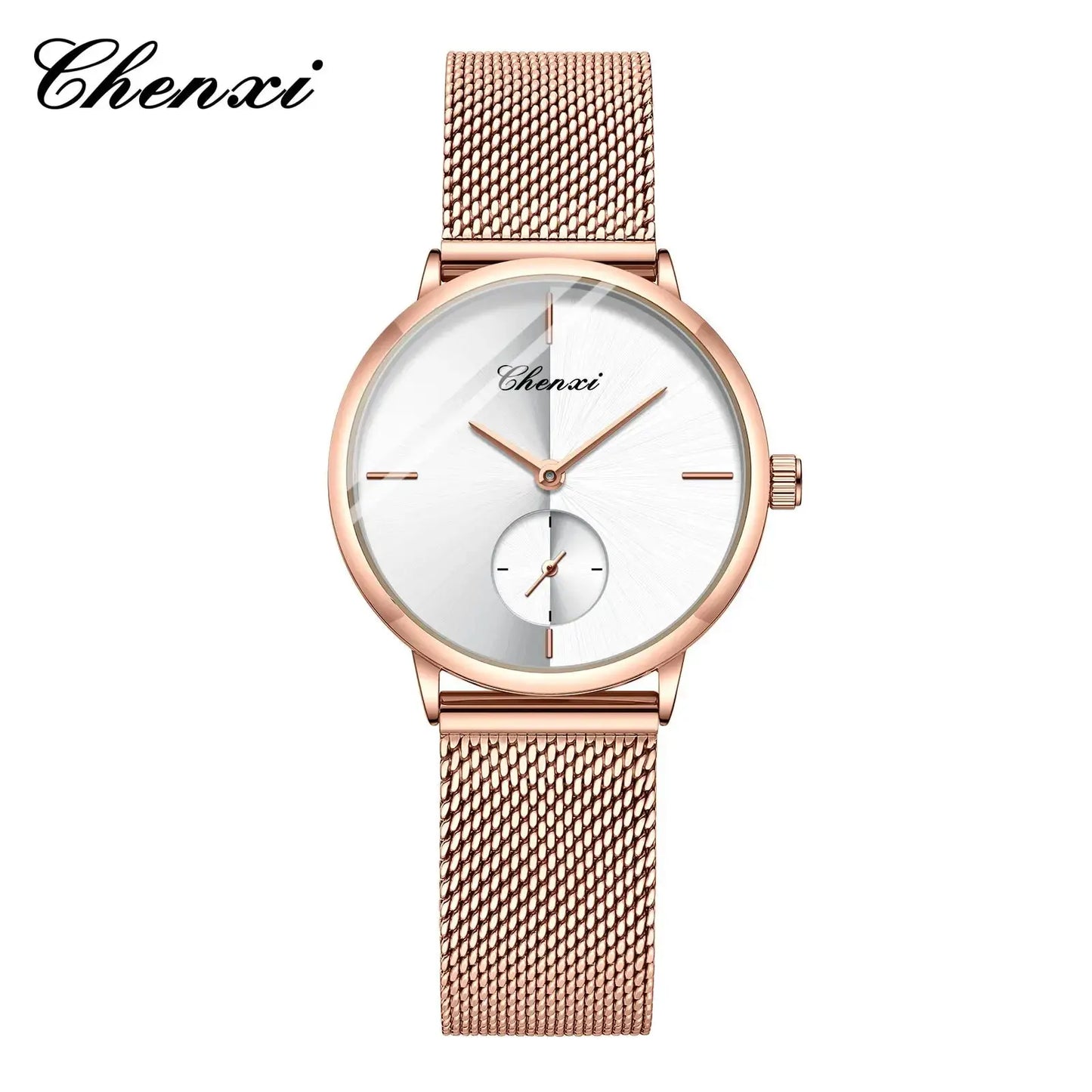 Stylish Couples Quartz Watch - Slim Minimalist Design by TED