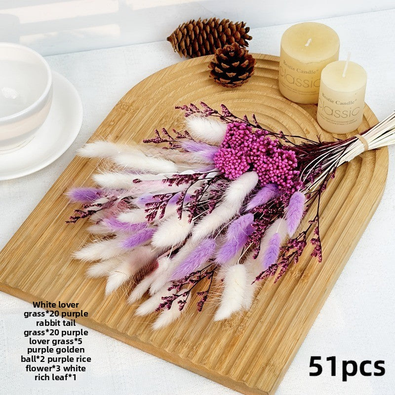 Natural Dried Flower Bouquet for Home and Wedding Decor - Cherished Harbor Gifts