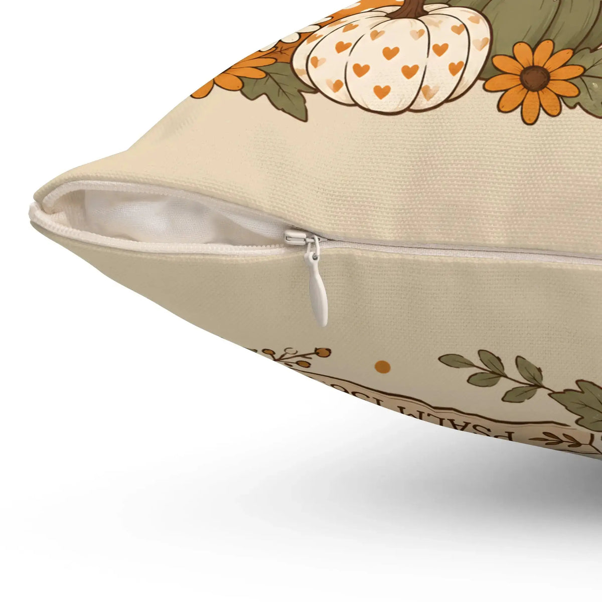 Thanksgiving Decorative Pillow for Cozy Autumn Decor by Cherished Harbor Gifts