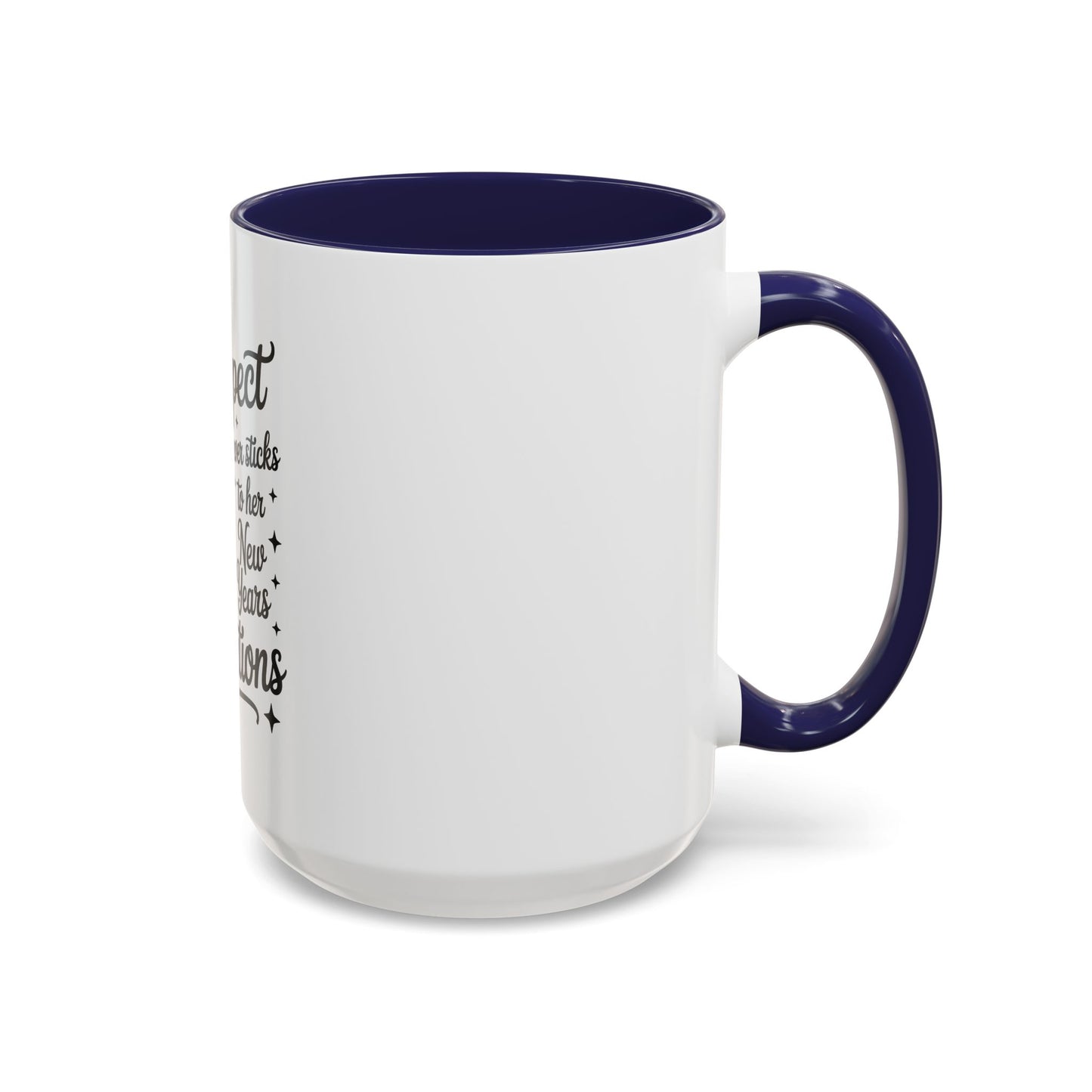 Funny New Year's Mug for Resolutions and Coffee Lovers - Cherished Harbor Gifts