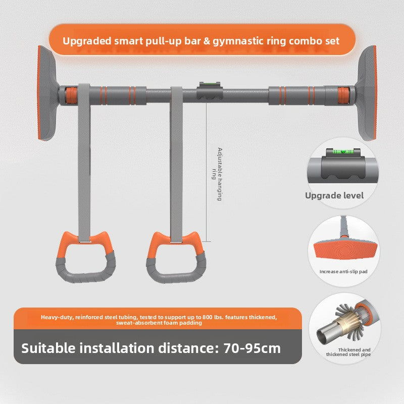 No Drill Pull Up Bar for Home Gym and Upper Body Workouts - Cherished Harbor Gifts