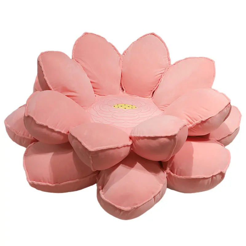 Large Lotus Cushion Plush Toy Good Luck Lotus Doll for Girls Home Sofa Bedroom Tatami Cushion