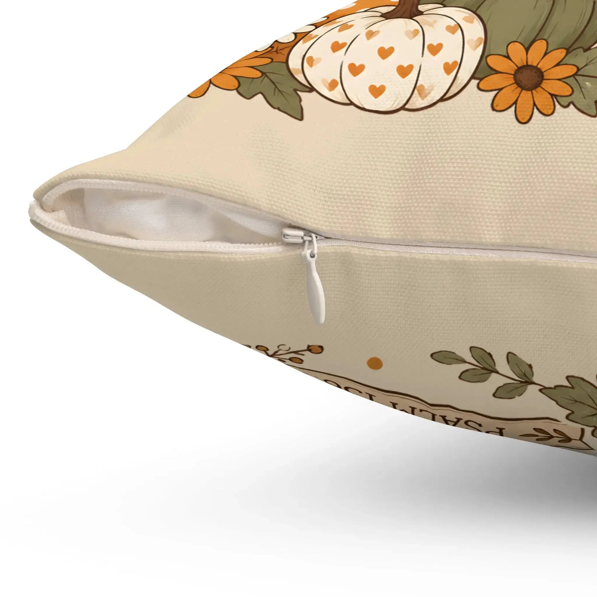 Thanksgiving Decorative Pillow for Cozy Autumn Decor by Cherished Harbor Gifts
