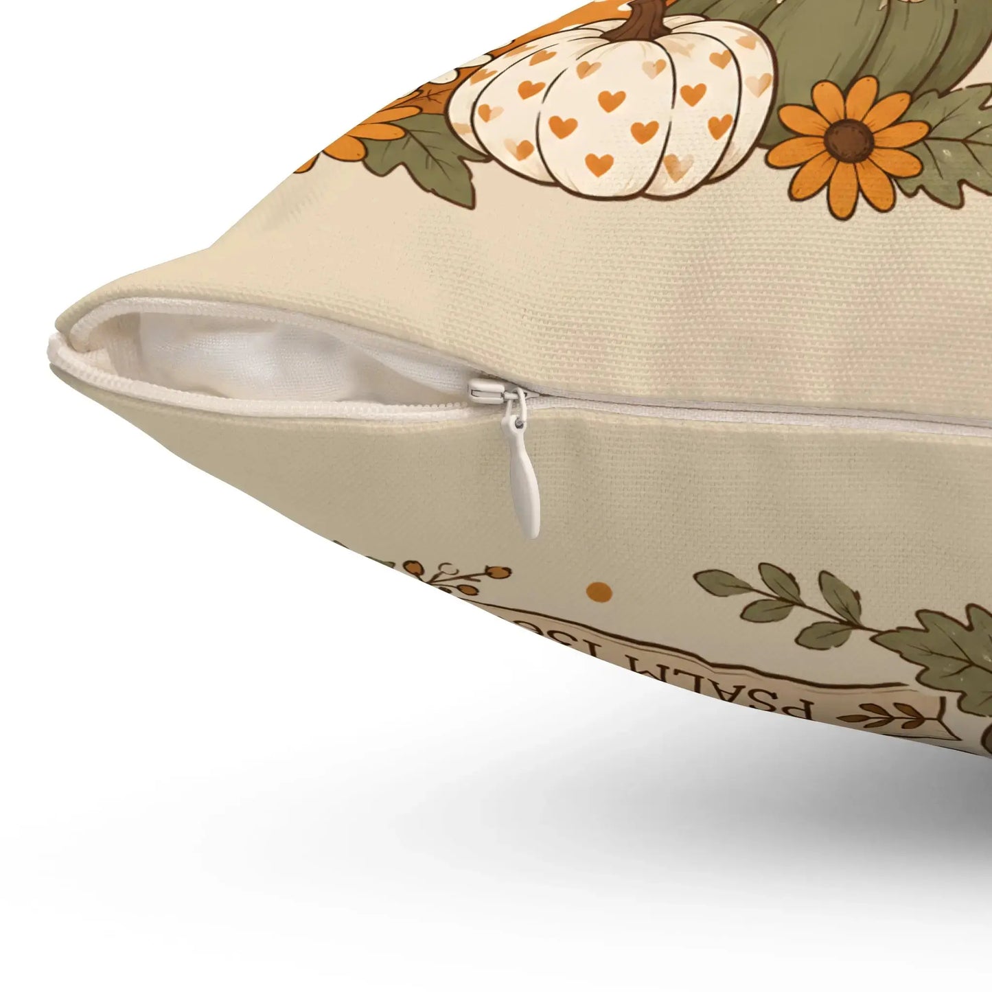 Thanksgiving Decorative Pillow for Cozy Autumn Decor by Cherished Harbor Gifts