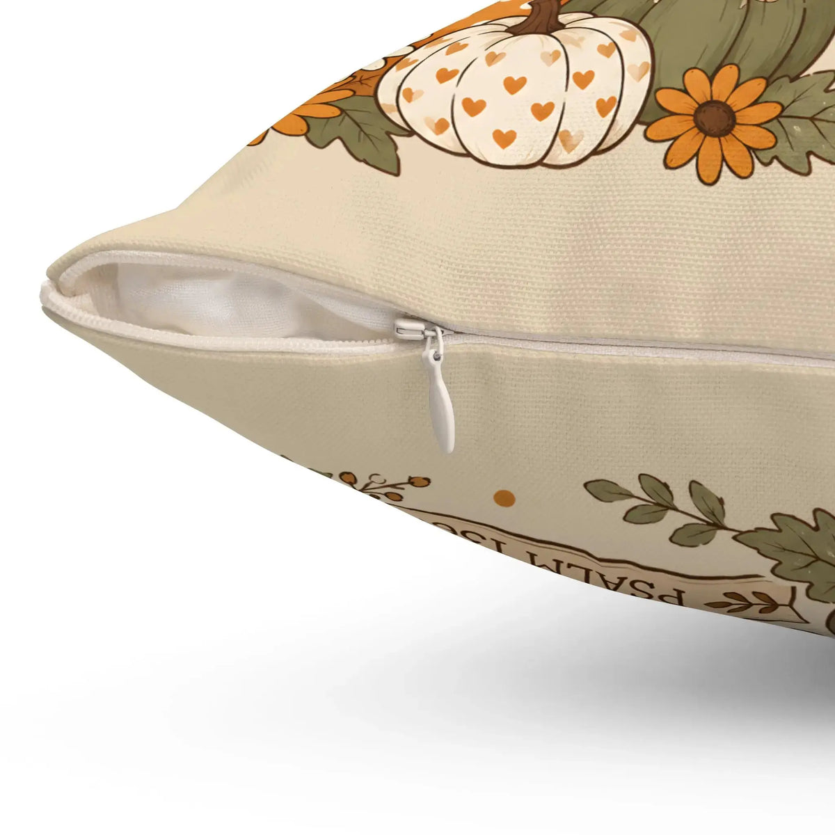 Thanksgiving Decorative Pillow for Cozy Autumn Decor by Cherished Harbor Gifts