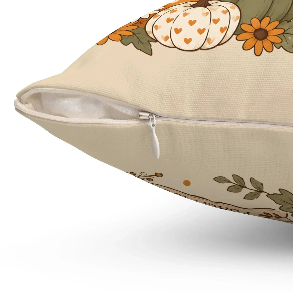Thanksgiving Decorative Pillow for Cozy Autumn Decor by Cherished Harbor Gifts