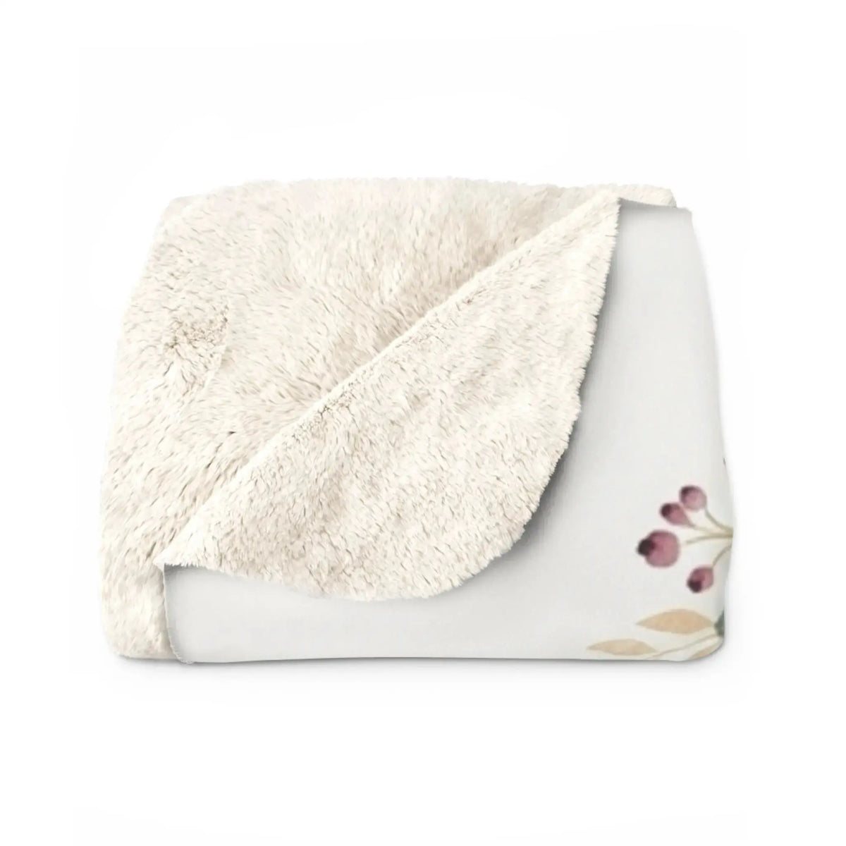 Personalized Sherpa Blanket - Valentine's Day Gift Couples by Cherished Harbor Gifts
